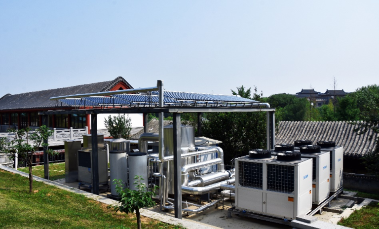 120℃ heat pump steam boiler project for the brewing industry
