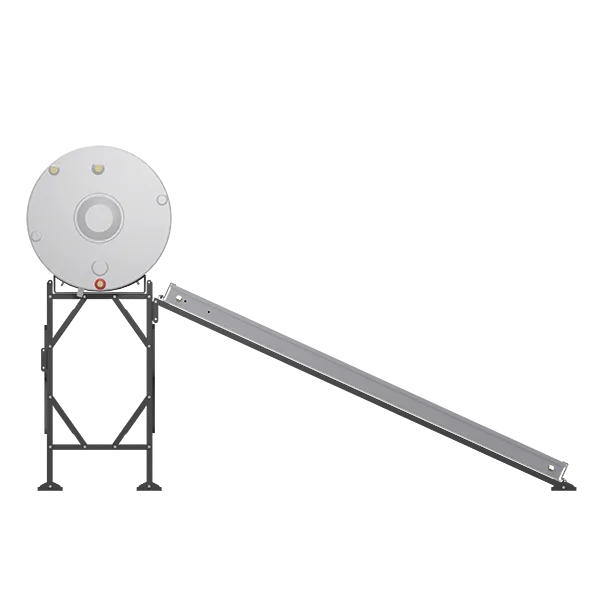 3.Flat plate solar water heater