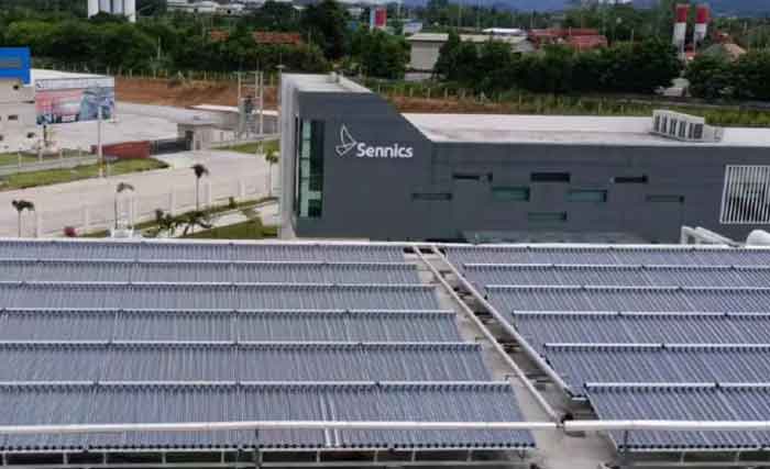 CPC Solar + Heat Pump Hot Water System for Sennics, Thailand 5