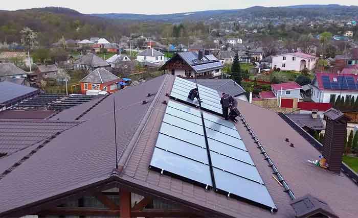 Solar Hot Water System for Hotel in Russia