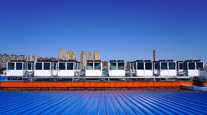 Commercial Heat Pump Heating System for 50,000㎡ Hospital